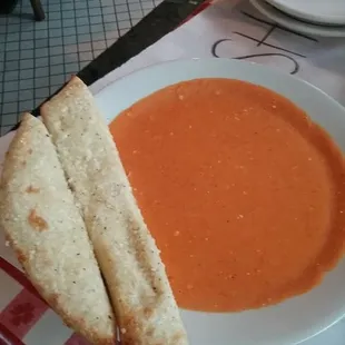 Roasted Red Pepper Cream Soup
