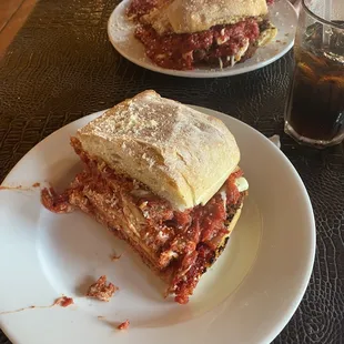 Chicken Parmigiana Sandwich
