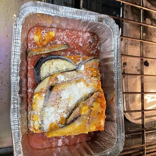 Eggplant Parm for two??? Really???