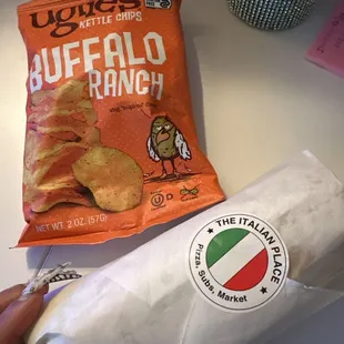 BUFFALO RANCH CHIPS THAT CAME W THE Tuna Sub LUNCH COMBO