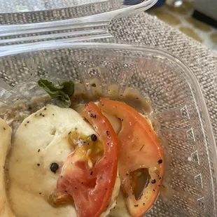 Caprese salad disappointing!