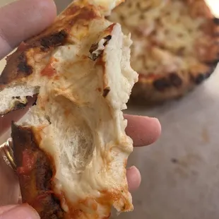 Cheese pizza- raw dough