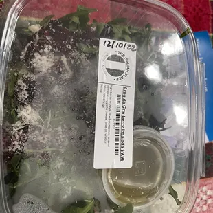 Arugola Half Salad Arugula & Cranberry for two