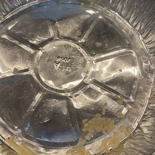 This is the garlic that was stuck to the pan after we threw the noodles away!!