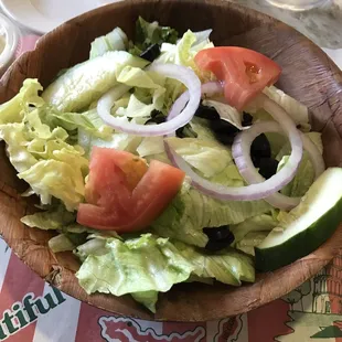 Side salad you can add to dinner.