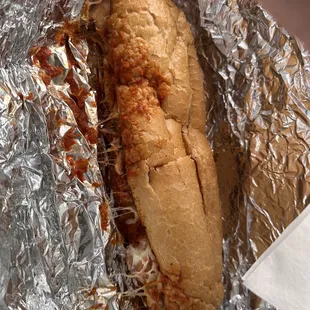 Chicken parm sandwich