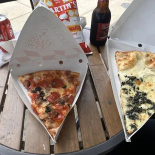 Nino and white slices