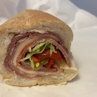 The Capri (Large w/ everything but no onions or sweet peppers)