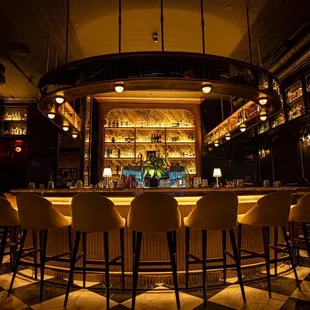 Emerald Bar, home to the largest gin collection in the US