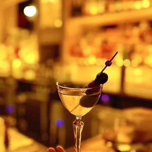 Martini in my beautiful wife's hand