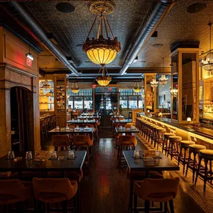 Main bar at Ivory Peacock