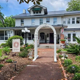 the front entrance