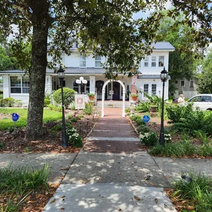Outside entrance