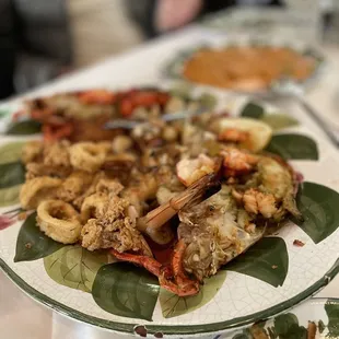 Hot Seafood platters for two