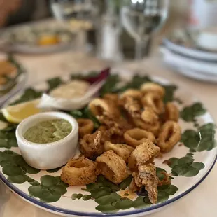Fried calamari