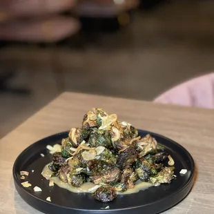 Crispy brussel sprouts (Insta: @badtothebite)