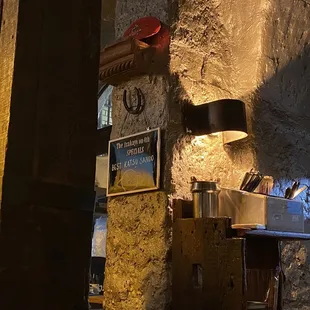 the interior of a restaurant