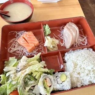 Bento Box 15$ lunch special 11-3  (normally 17.50)