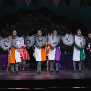 White Theatre production of "Spamalot" at The J