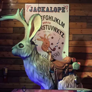 Get a picture with the Jackalope