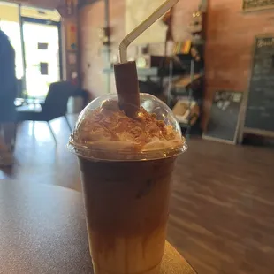Cinnamon Crunch Iced Latte