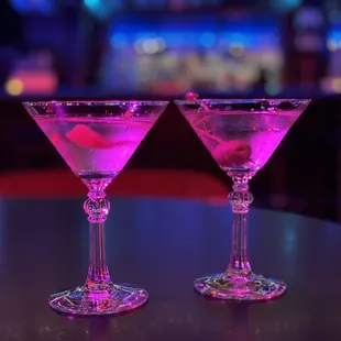 martini and dirty martini