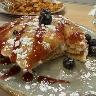 Blueberry lemon curd