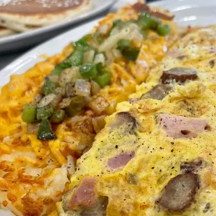 Hash &amp; Omelette