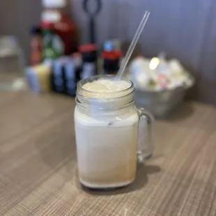 Ice latte.