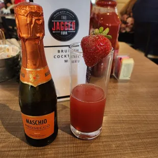 Strawberry Mimosa