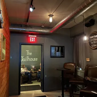 the entrance