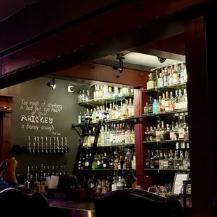 Bar area