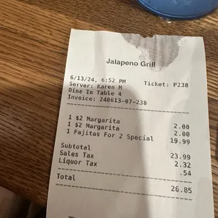 The price was excellent