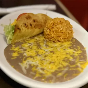 Kids taco meal