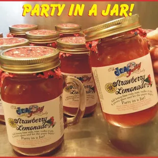 Copied this pic from their website 'cause we already drank our S-Lemonade. We mixed ours wtih coconut rum and 7UP. Awesome!