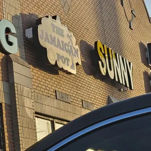 the front of a restaurant