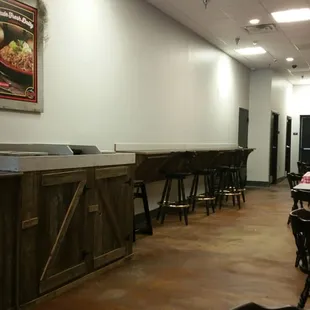 Huge dining area at The Jambalaya Shoppe