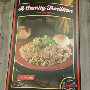 Pastalaya Dinner at the Jambalaya Shoppe Baton Rouge