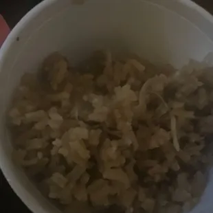 a bowl of rice