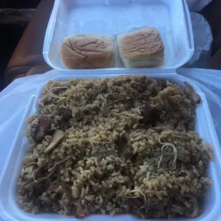 Chicken and sausage jambalaya