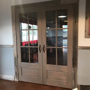 the interior of the shop