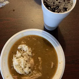 Gumbo and sweet tea