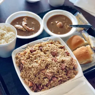 Jambalaya for 2 &amp; Gumbo for 2