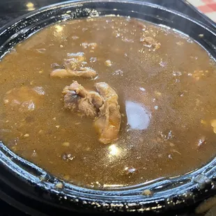 Chicken and sausage gumbo