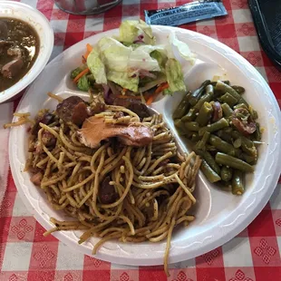 The Shoppe Combo with Pastalaya