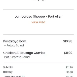 Pastalaya &amp; Gumbo!