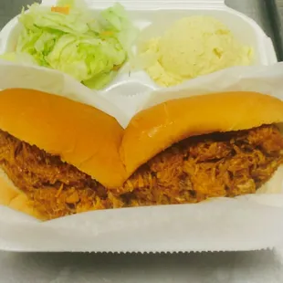 Thursday Special Pulled Pork Poboy