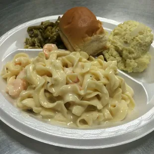 Friday Special Shrimp Alfredo