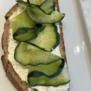 Cucumber Toast