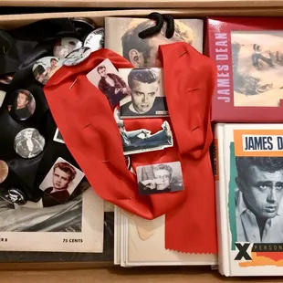 More memorabilia. 02/13/24 Buttons coasters, diary, and more.